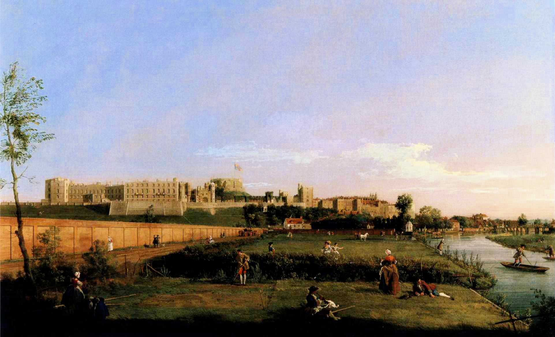 Le Château de Windsor - Canaletto