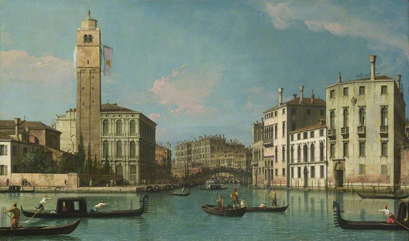 Venise : Embouchure du Cannaregio - Canaletto