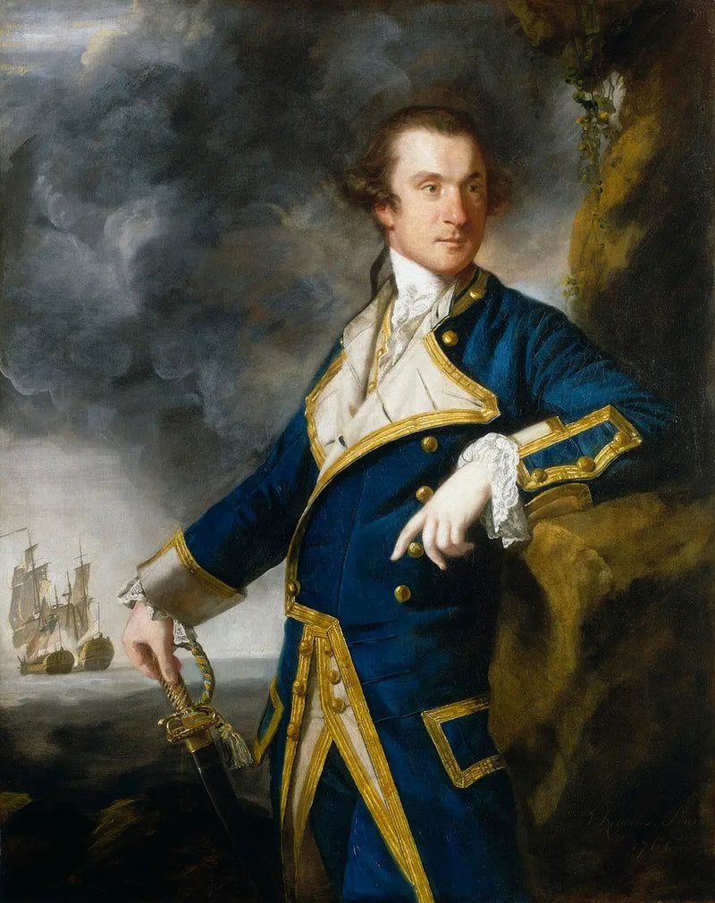 Kaptein Alexander Hood, 1726-1814 - Joshua Reynolds