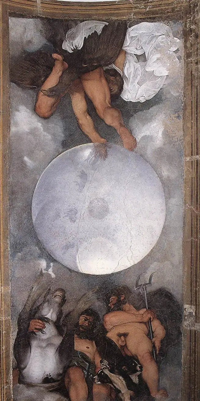 Jupiter, Neptun og Pluto - Caravaggio