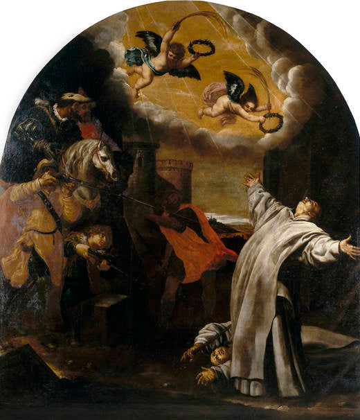 Le martyre à Roermond de Vinzenz Herck et Jan Van Loewen - Vincenzo Carducci