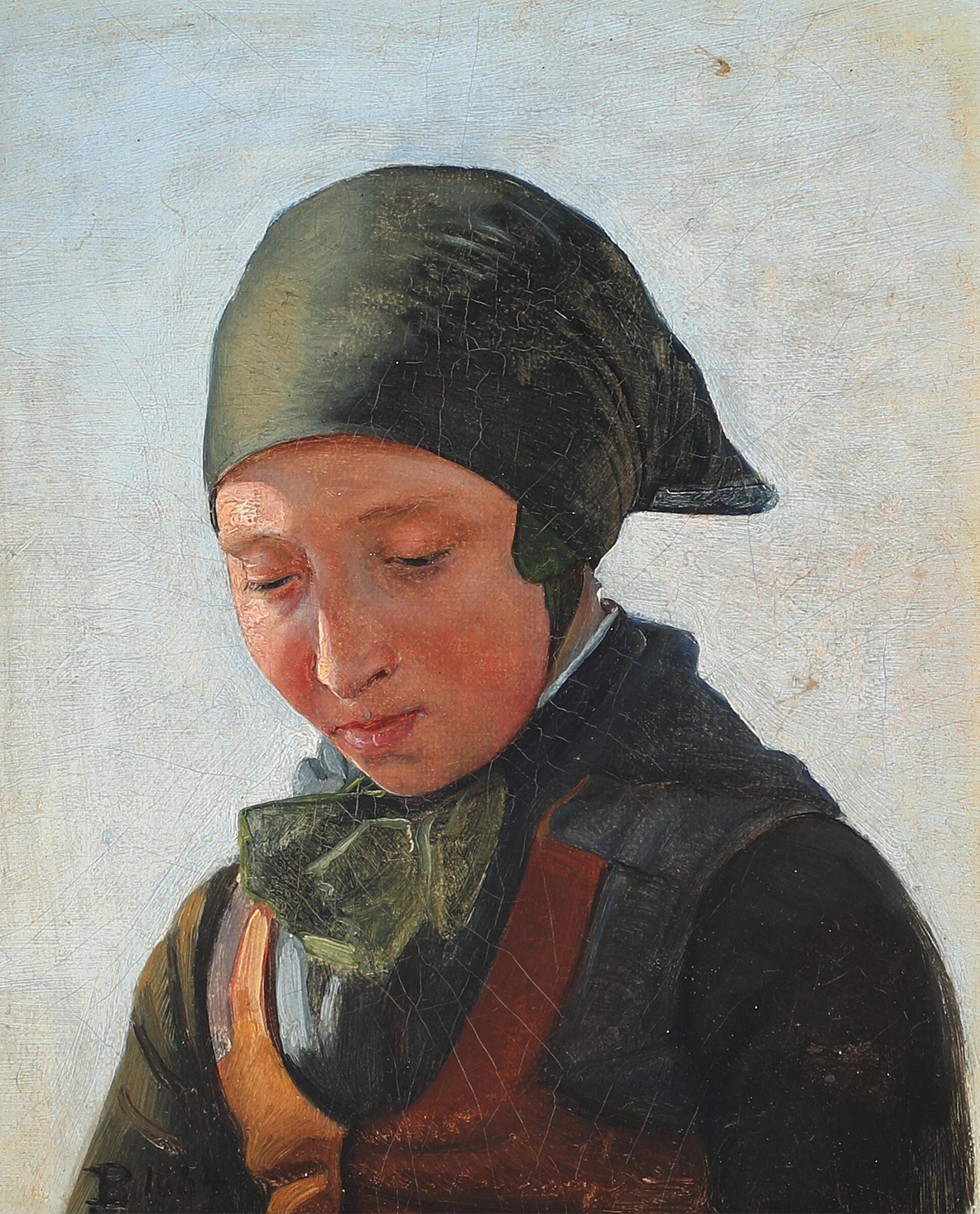 femme de Refsnæs. - Carl Heinrich Bloch - Alpha Reproduction