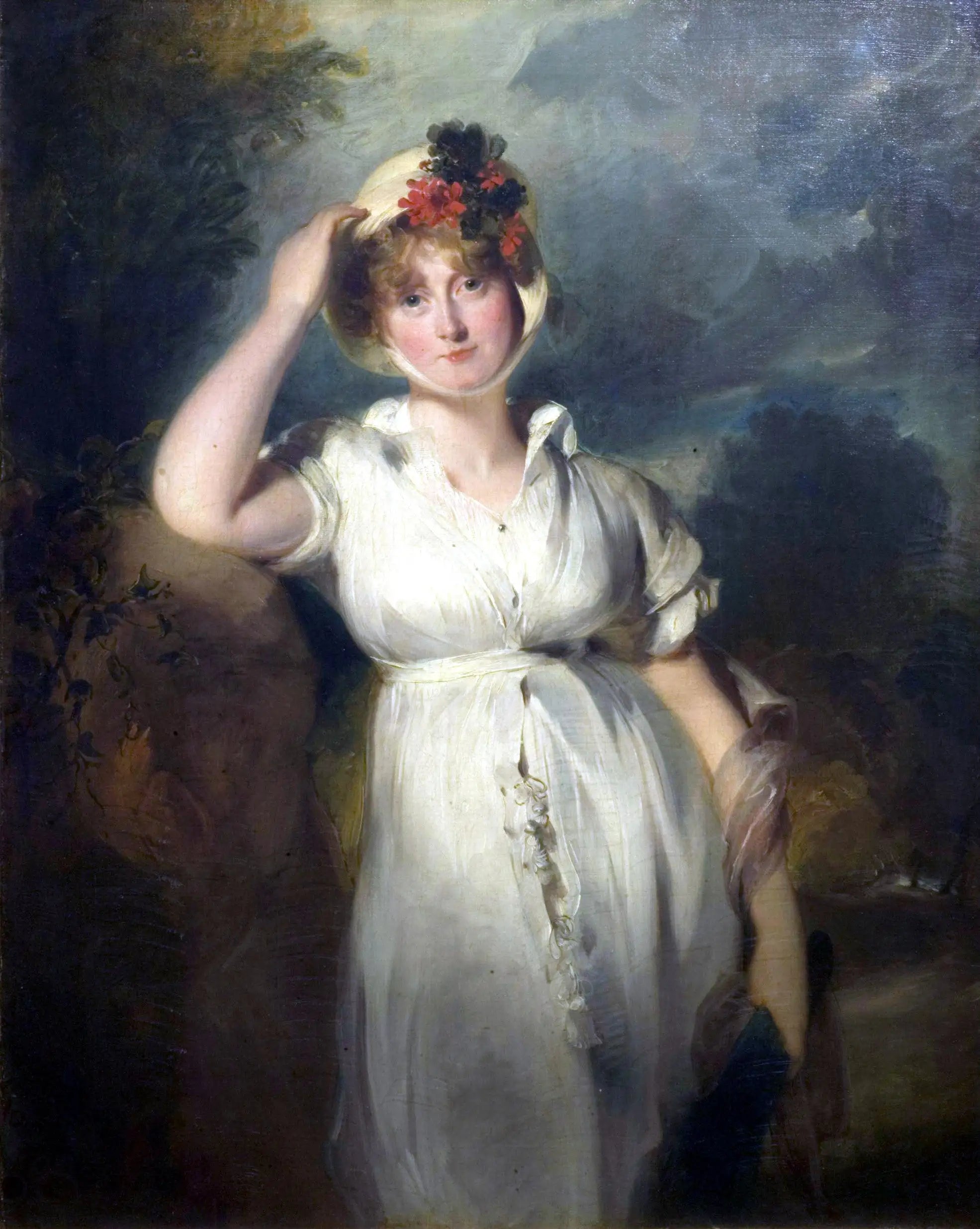 Caroline de Brunswick (1768–1821) reine de George IV - Thomas Lawrence - Alpha Reproduction