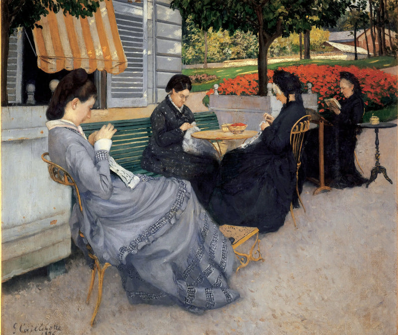 Portrætter på landet - Gustave Caillebotte