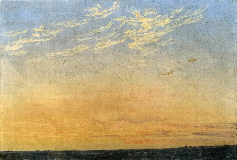 Aften - Caspar David Friedrich