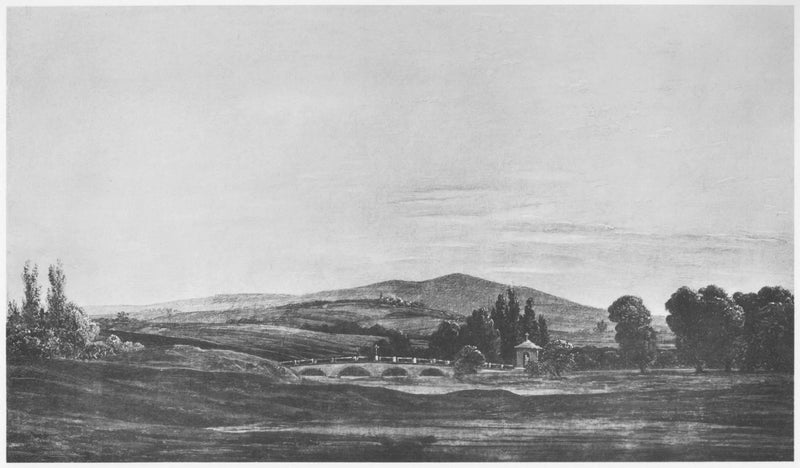 Landskab i Kæmpebjergene - Caspar David Friedrich