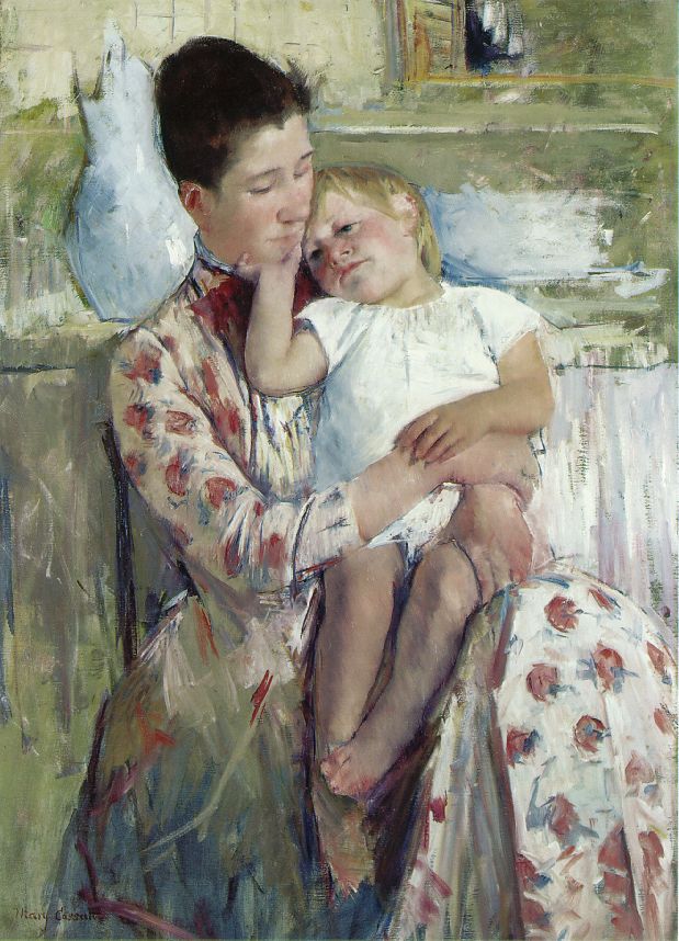 Mère et enfant (Wichita) - Mary Cassatt