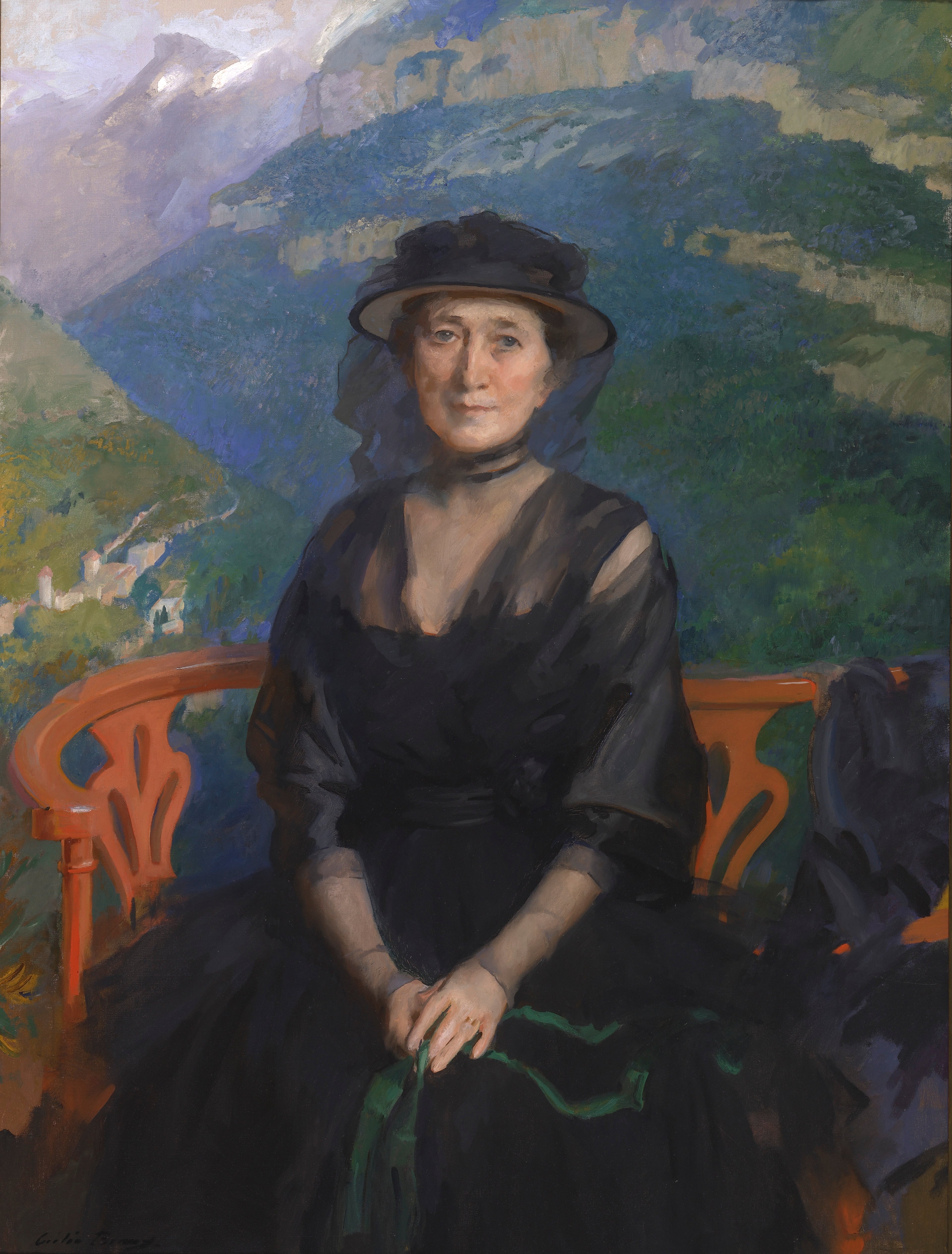 Portrait de Mme Addison C. Harris - Cecilia Beaux