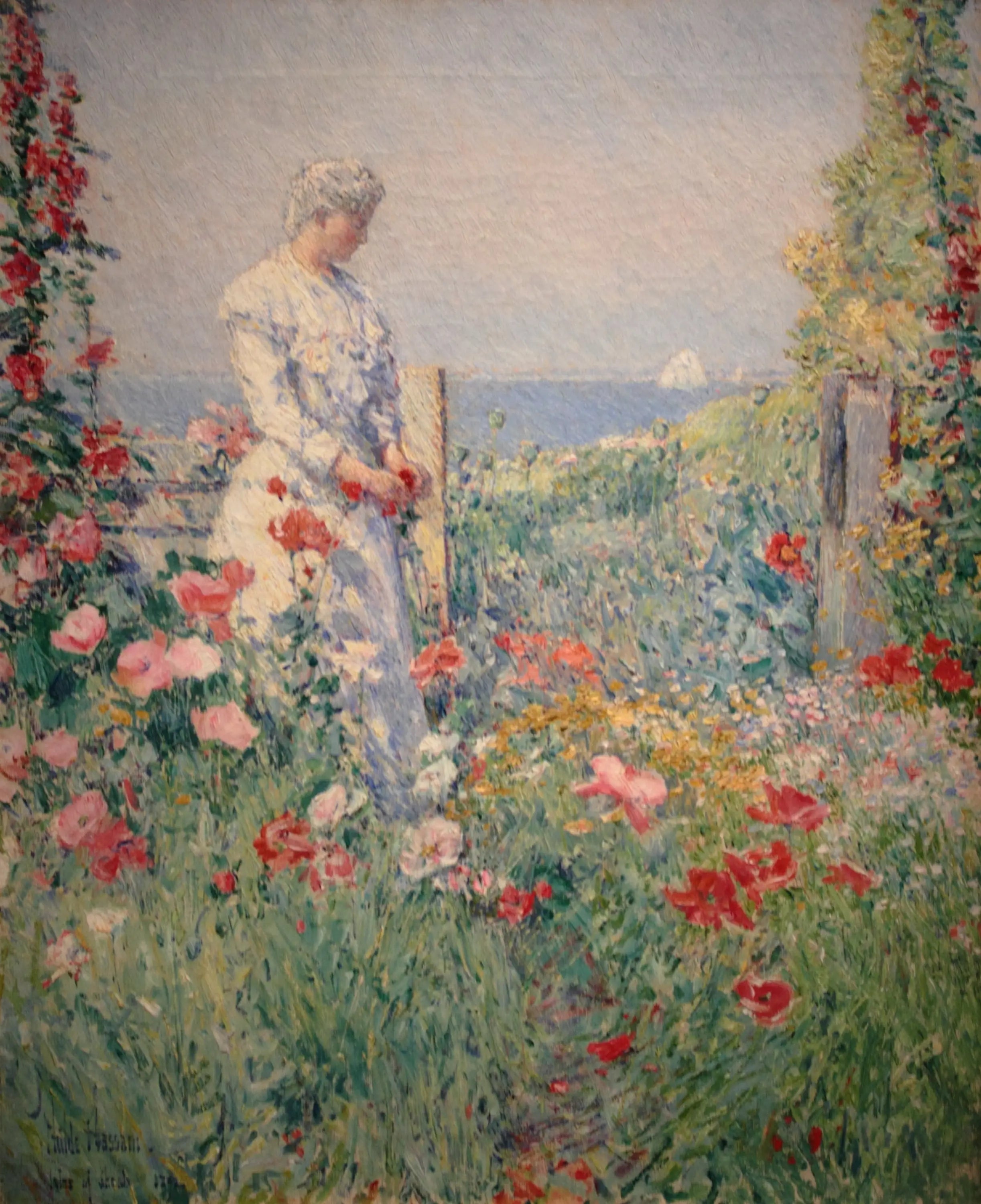 Dans le Jardin - Childe Hassam - Alpha Reproduction