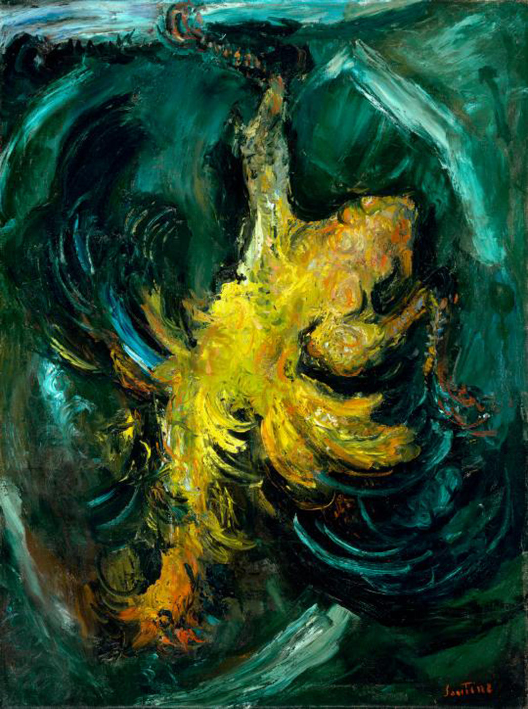Le poulet - Chaïm Soutine - Alpha Reproduction