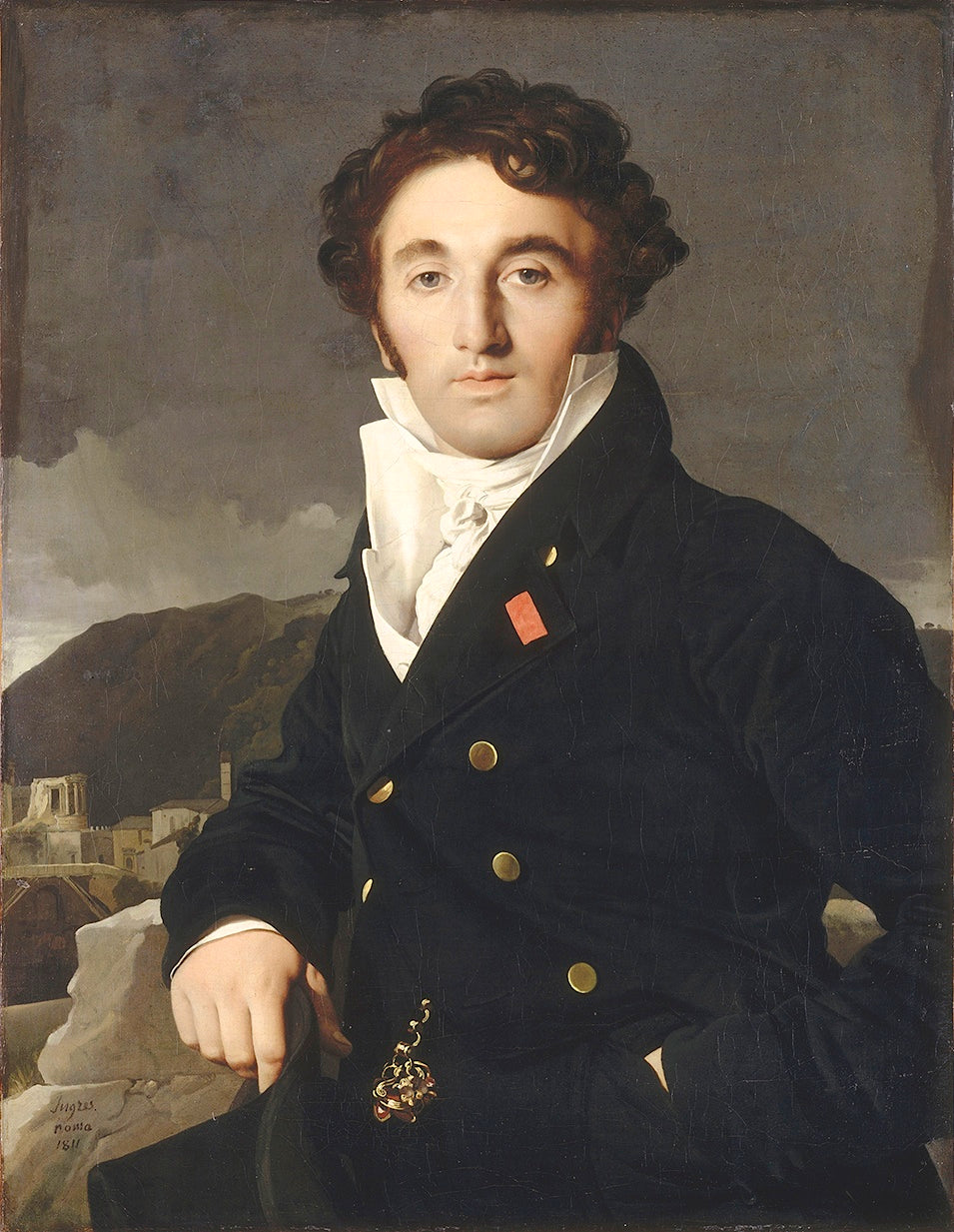 Portræt af Charles-Joseph-Laurent Cordier - Jean-Auguste-Dominique Ingres