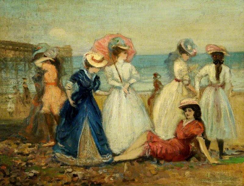Au bord de la mer - Charles Conder - Alpha Reproduction