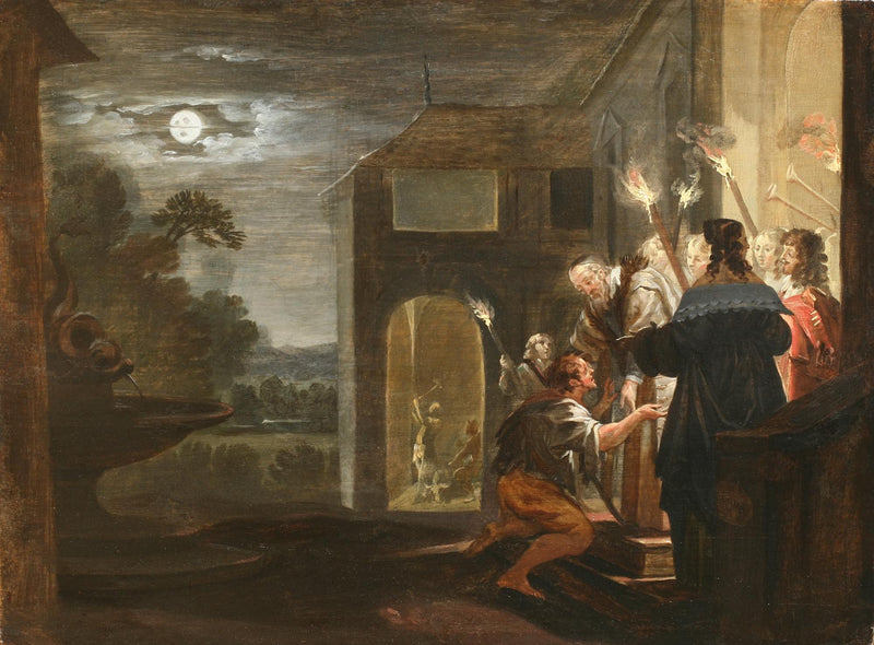 Le retour du fils prodigue - Charles Le Brun