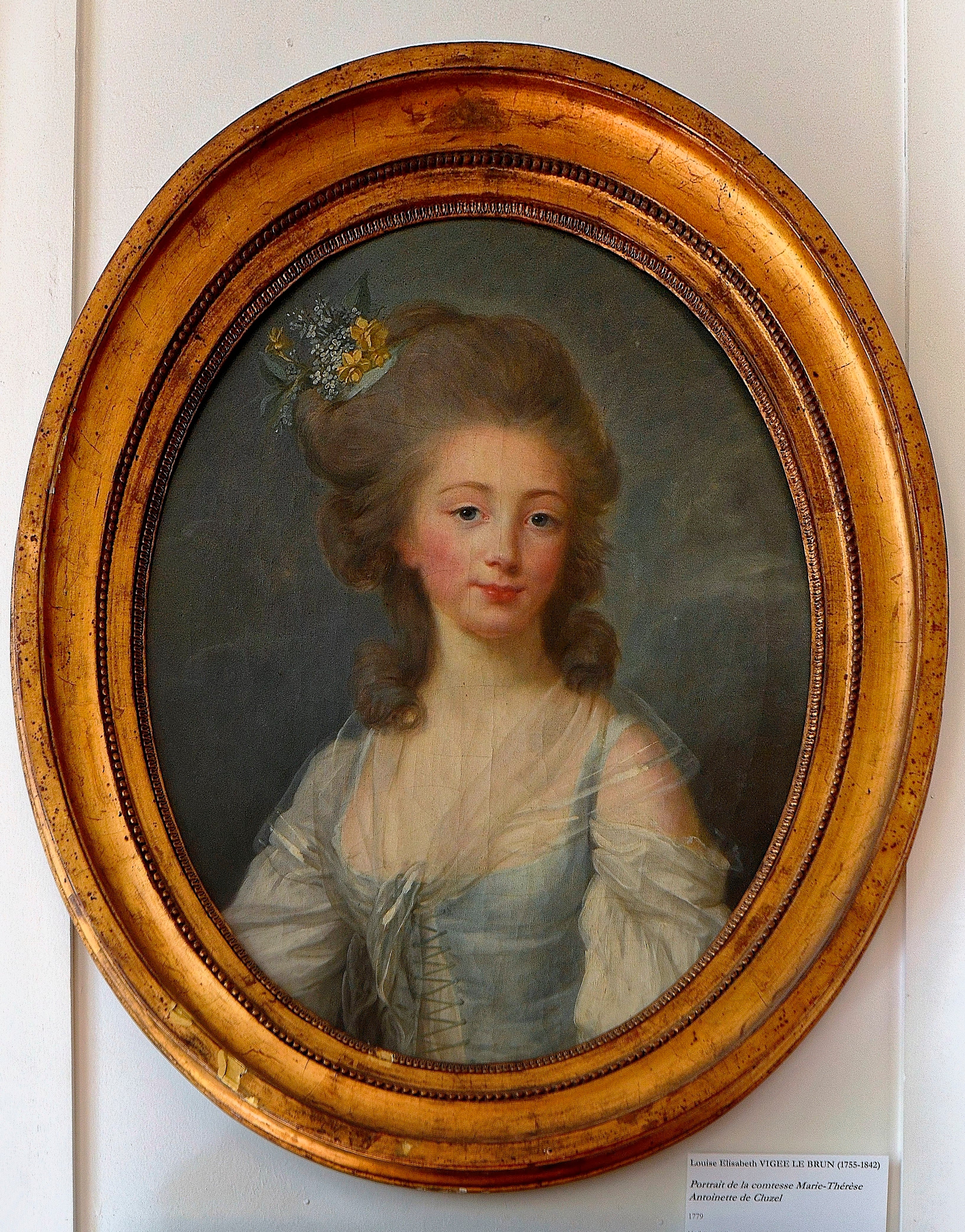 Portrait de Madame du Cluzel - Élisabeth Vigée Le Brun