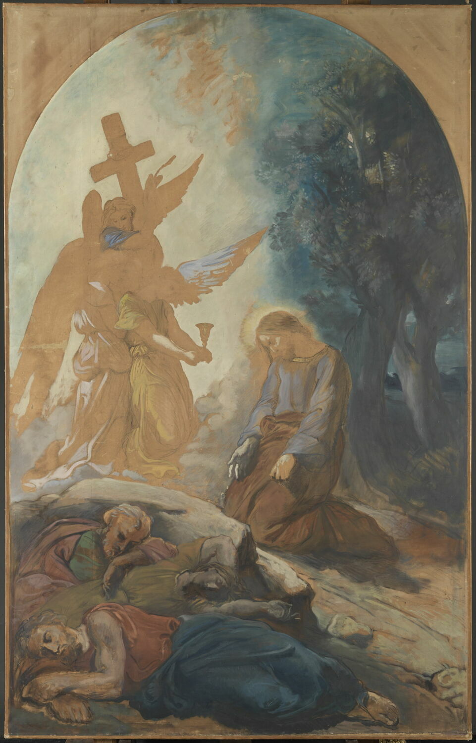 Jésus au jardin des oliviers - Théodore Chassériau - Alpha Reproduction