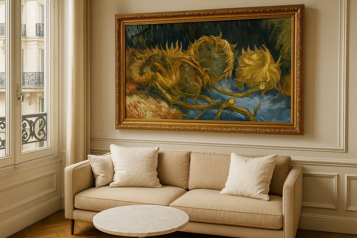 🌻 Fire visne solsikker – Vincent van Gogh (1887)