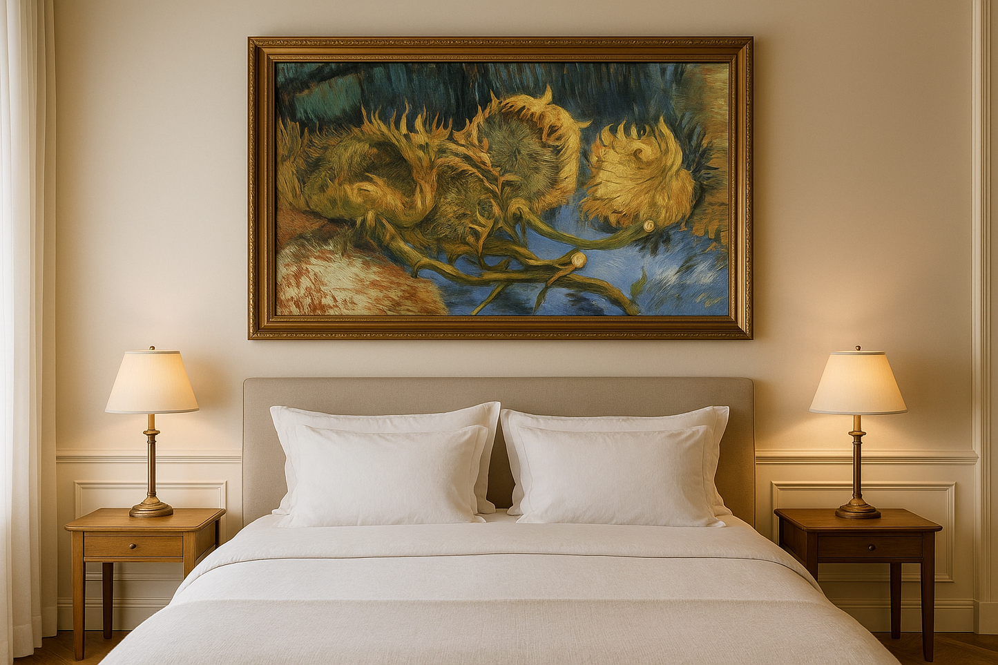 🌻 Fire visne solsikker – Vincent van Gogh (1887)