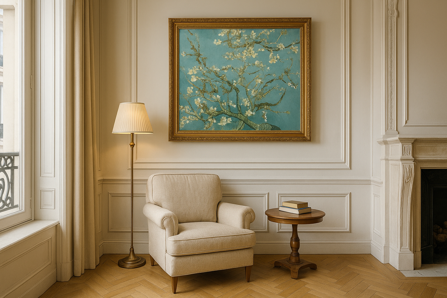 🖼️ Mandeltræ i blomst – Vincent van Gogh (1890)