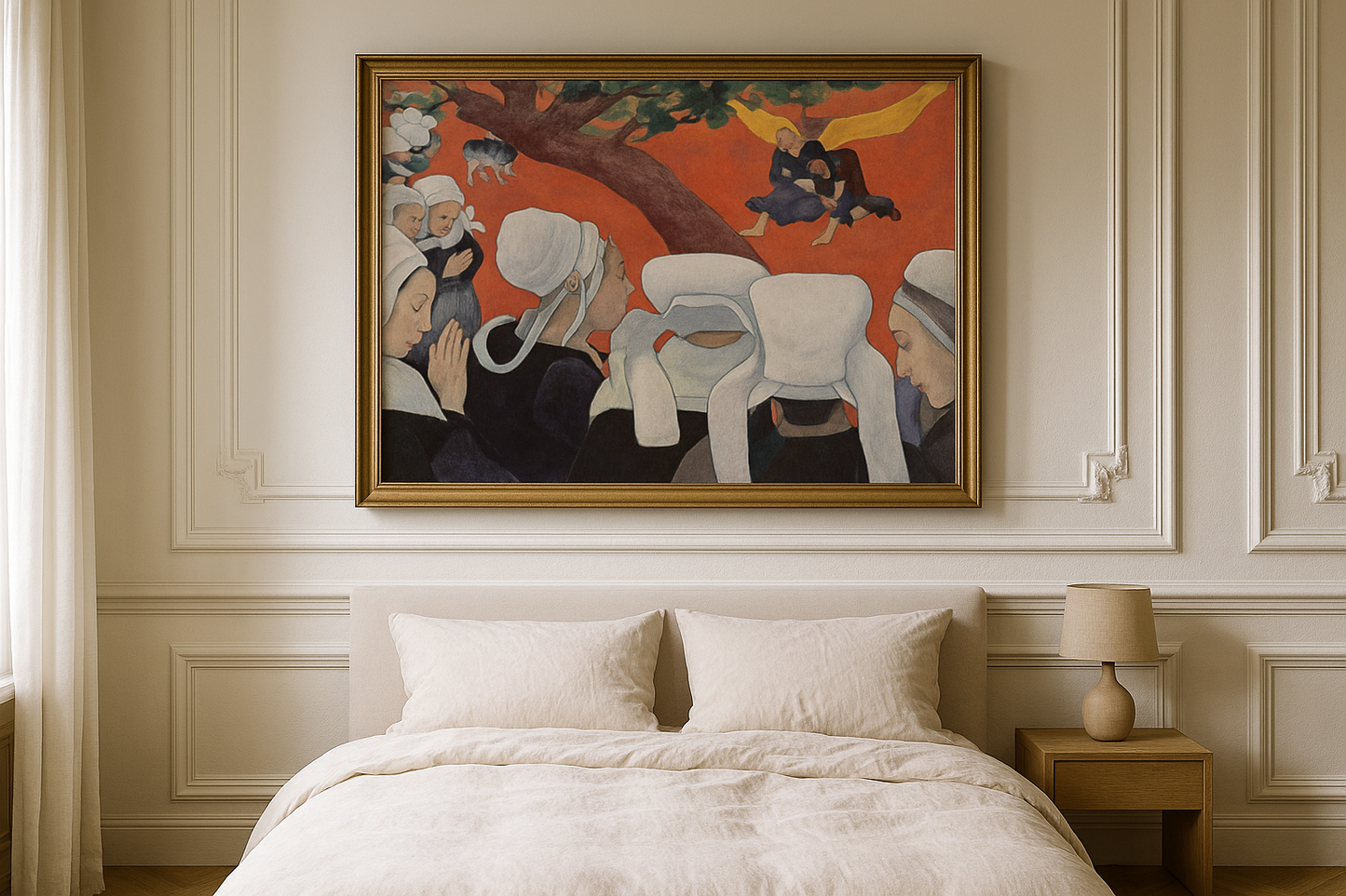 Vision efter prædiken - Paul Gauguin