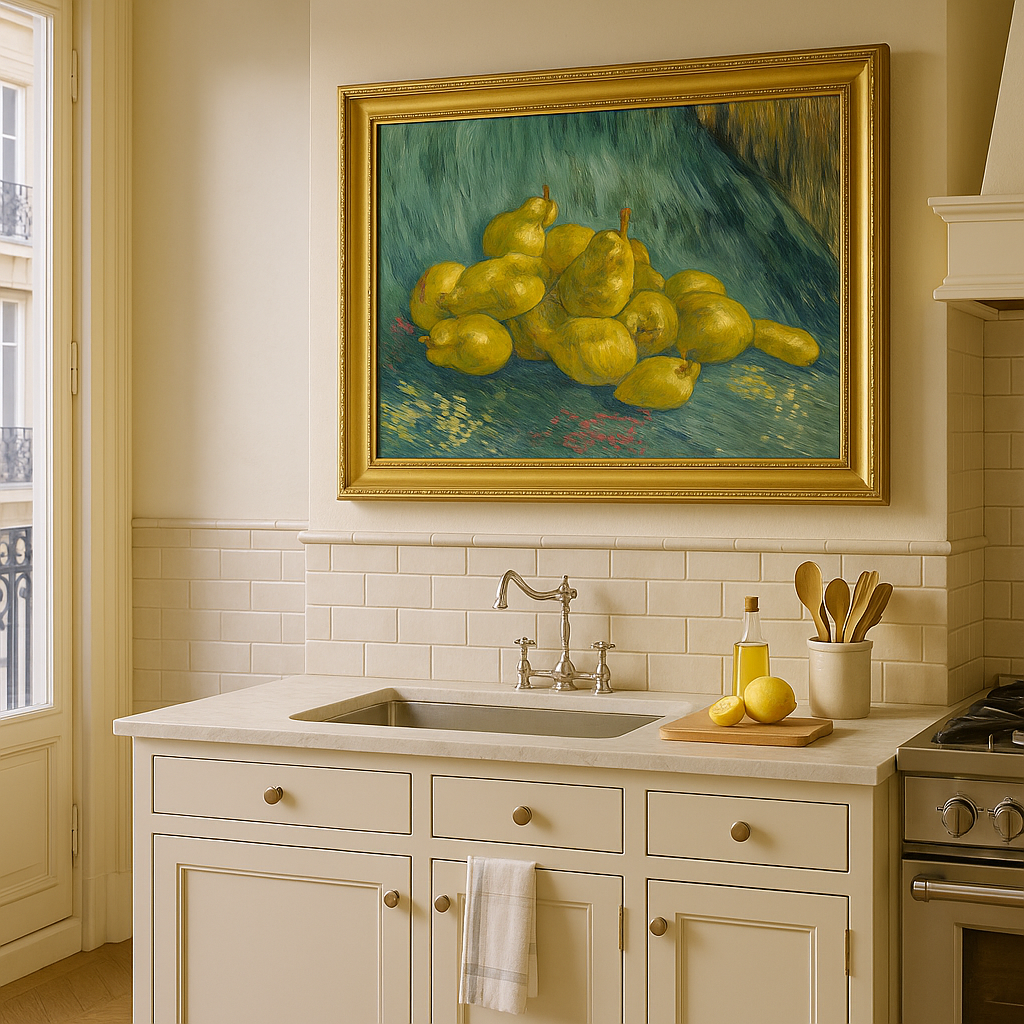 🍐 Stilleben med kvede – Vincent van Gogh (1887)