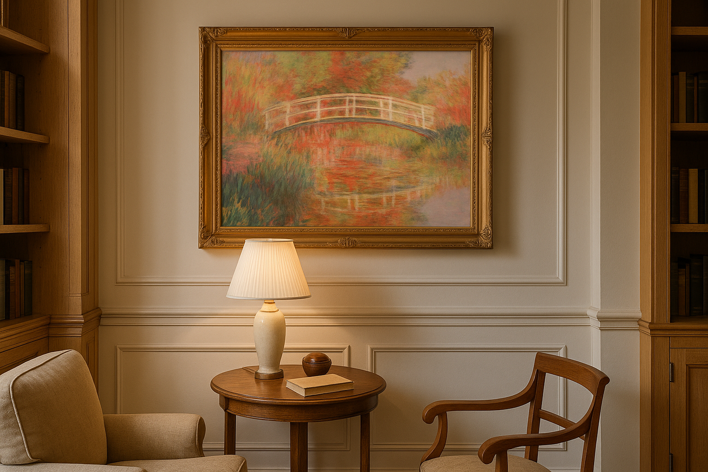Den Japanske Bro – Claude Monet, omkring 1920-1924