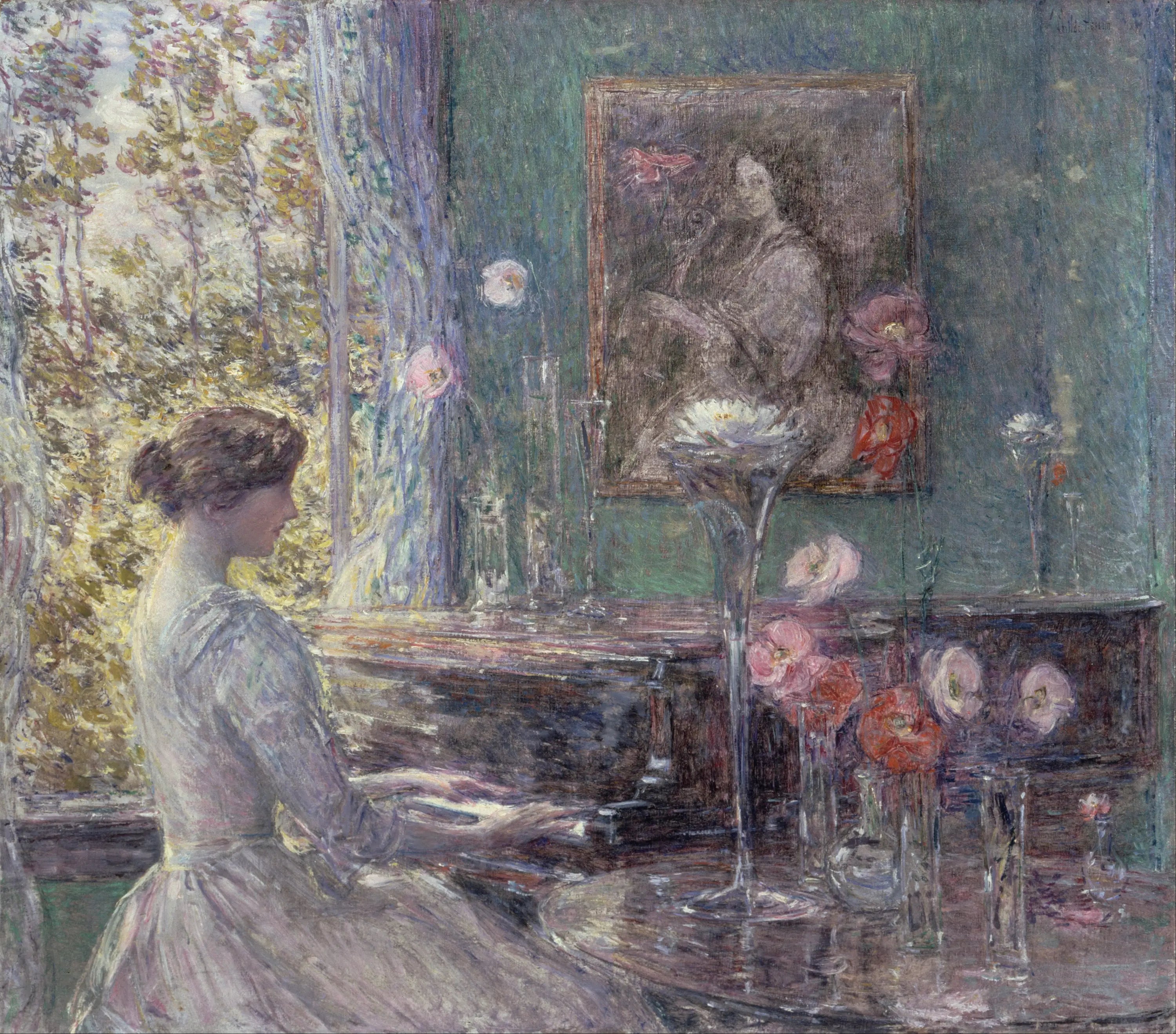 Improvisation - Childe Hassam - Alpha Reproduction