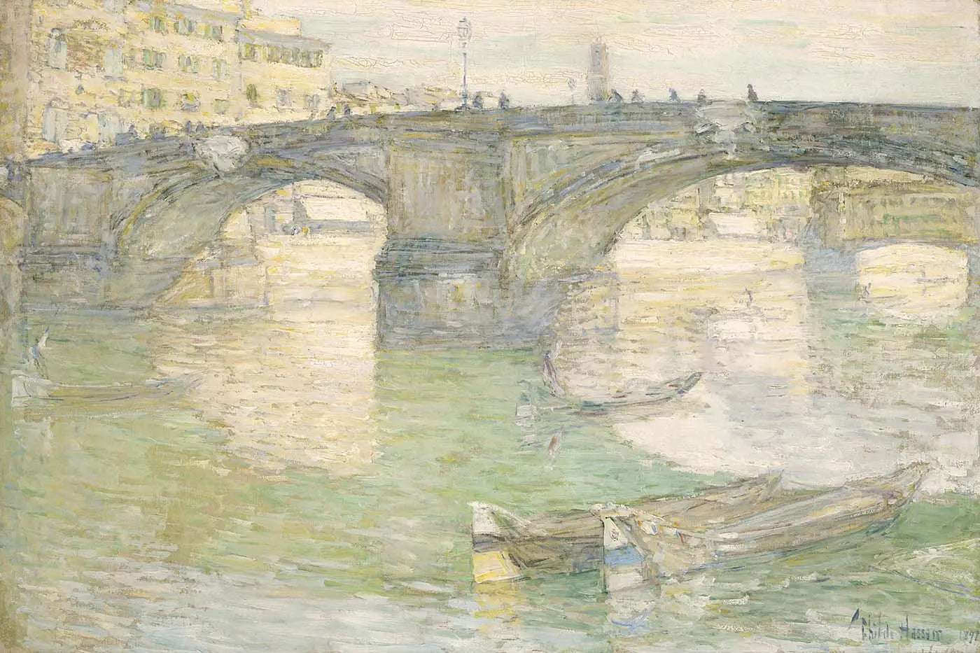 Pont Santa Trinità - Childe Hassam - Alpha Reproduction
