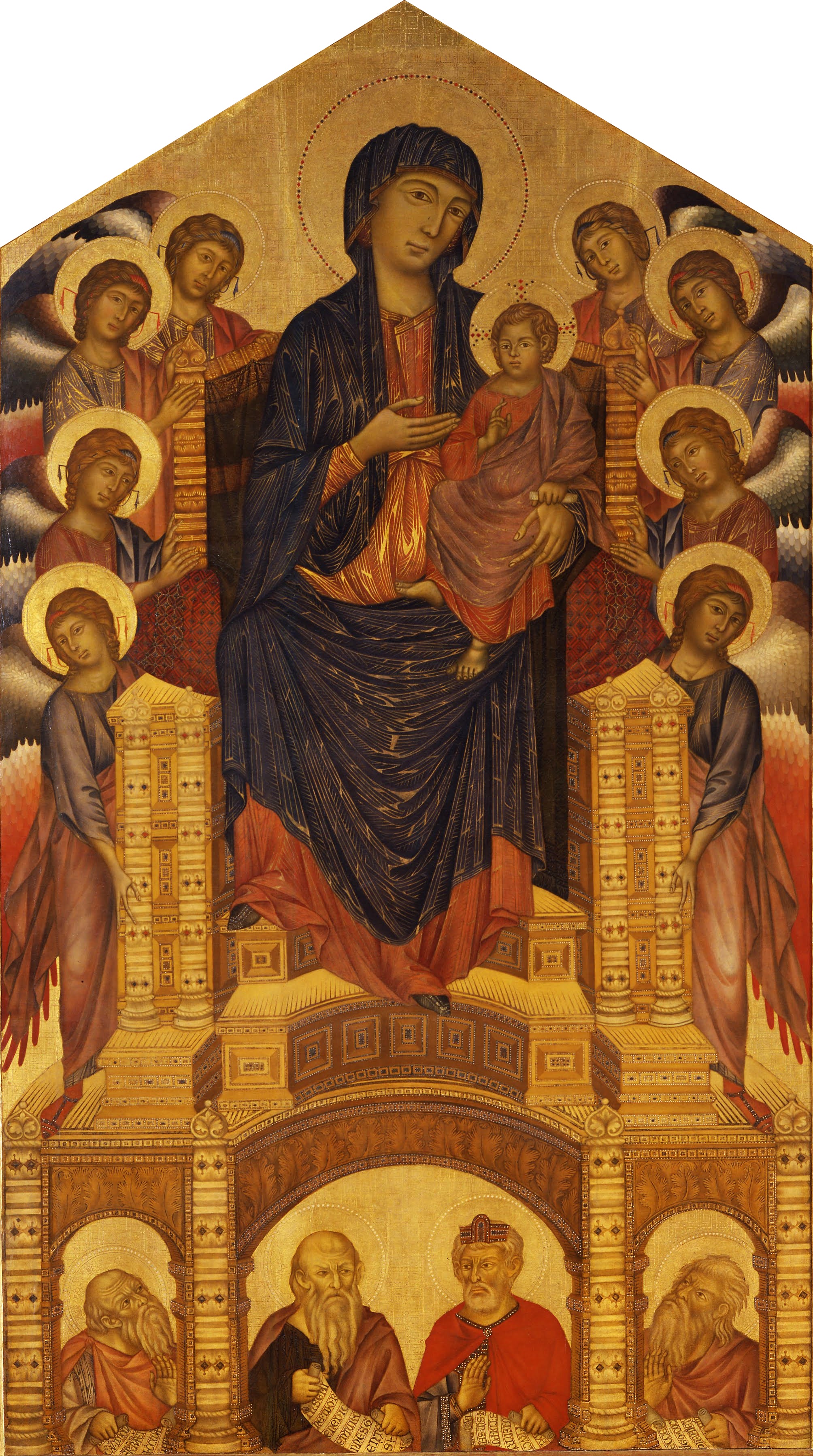 Maestà di Santa Trinita - Cimabue