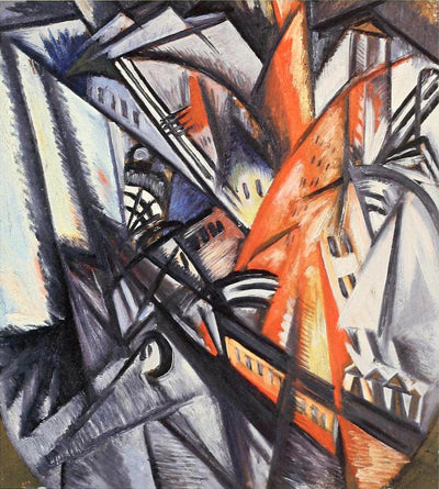 paysage urbain - Olga Rozanova