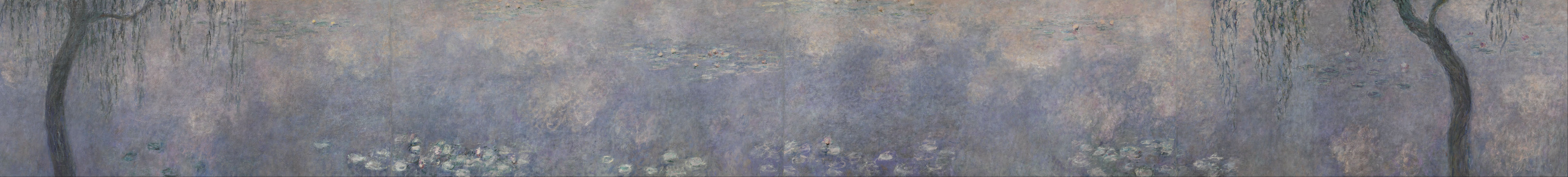 Nymphéerne: De to piletræer - Claude Monet