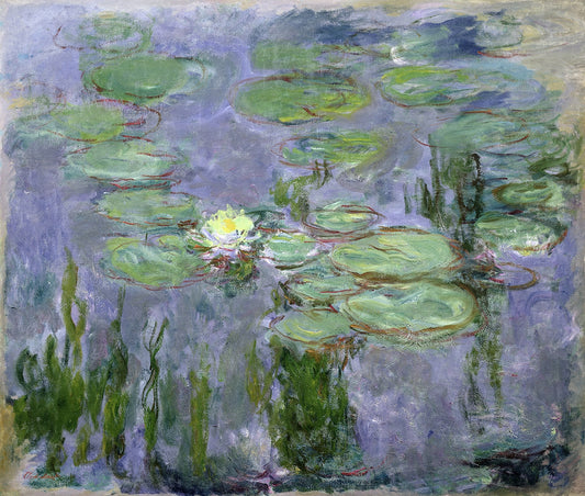 🌼 Nymfeas med den strålende blomst – Claude Monet