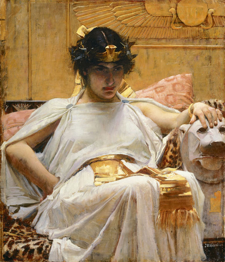 Cléopâtre - John William Waterhouse