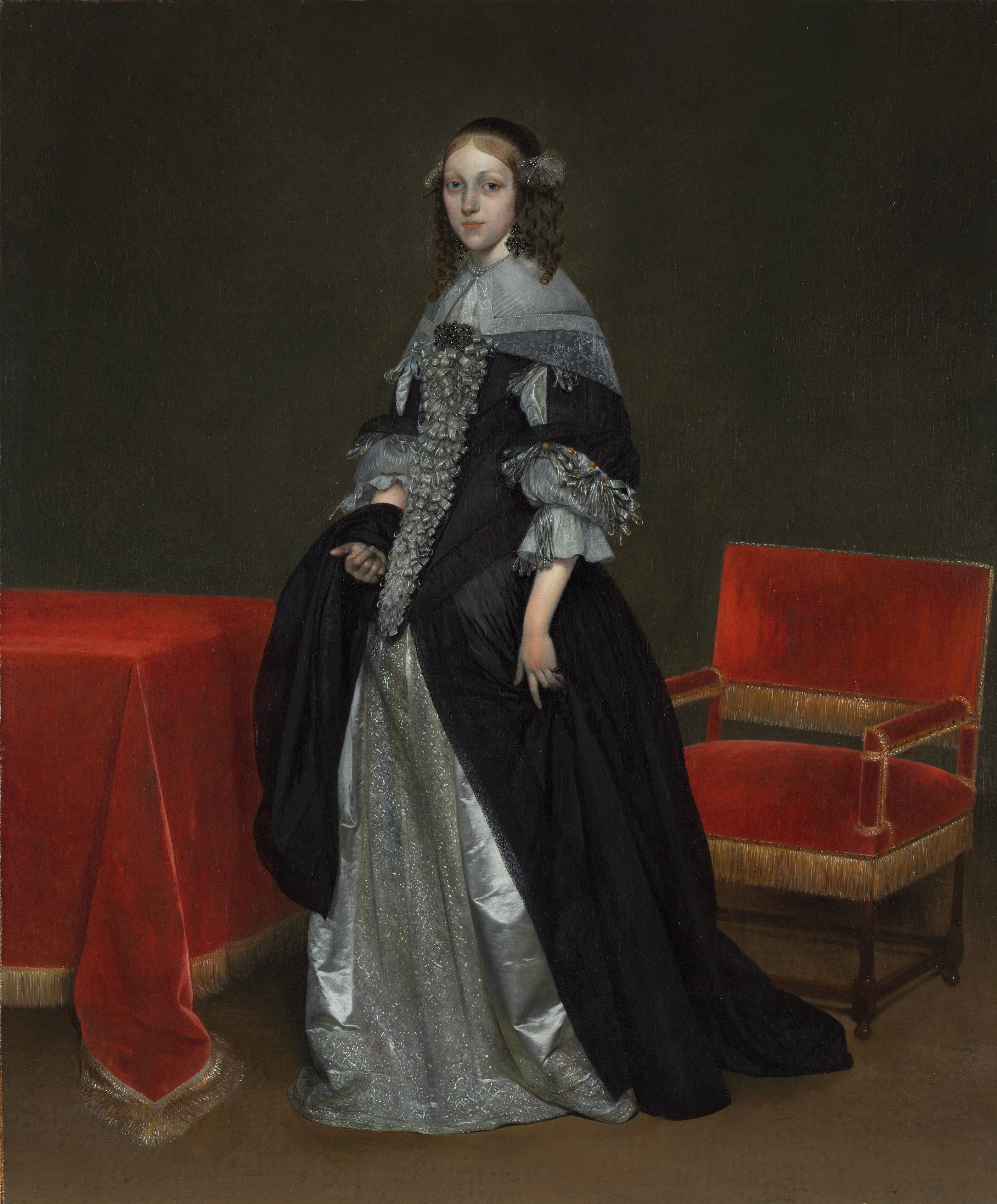 Portrait d'une femme - Gerard ter Borch