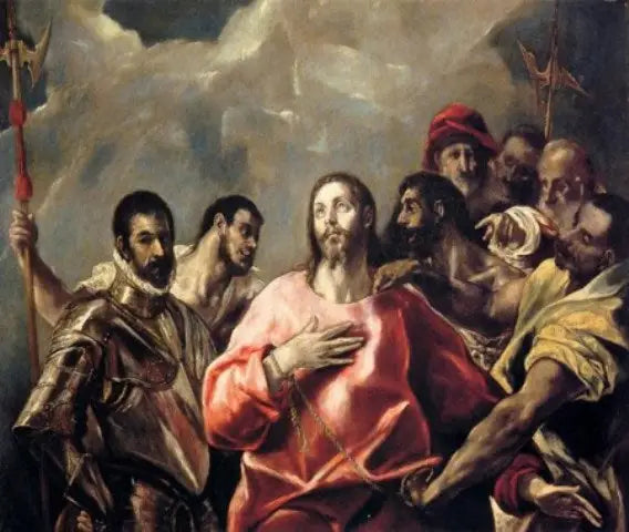 Jesus afklædt sine klæder - El Greco