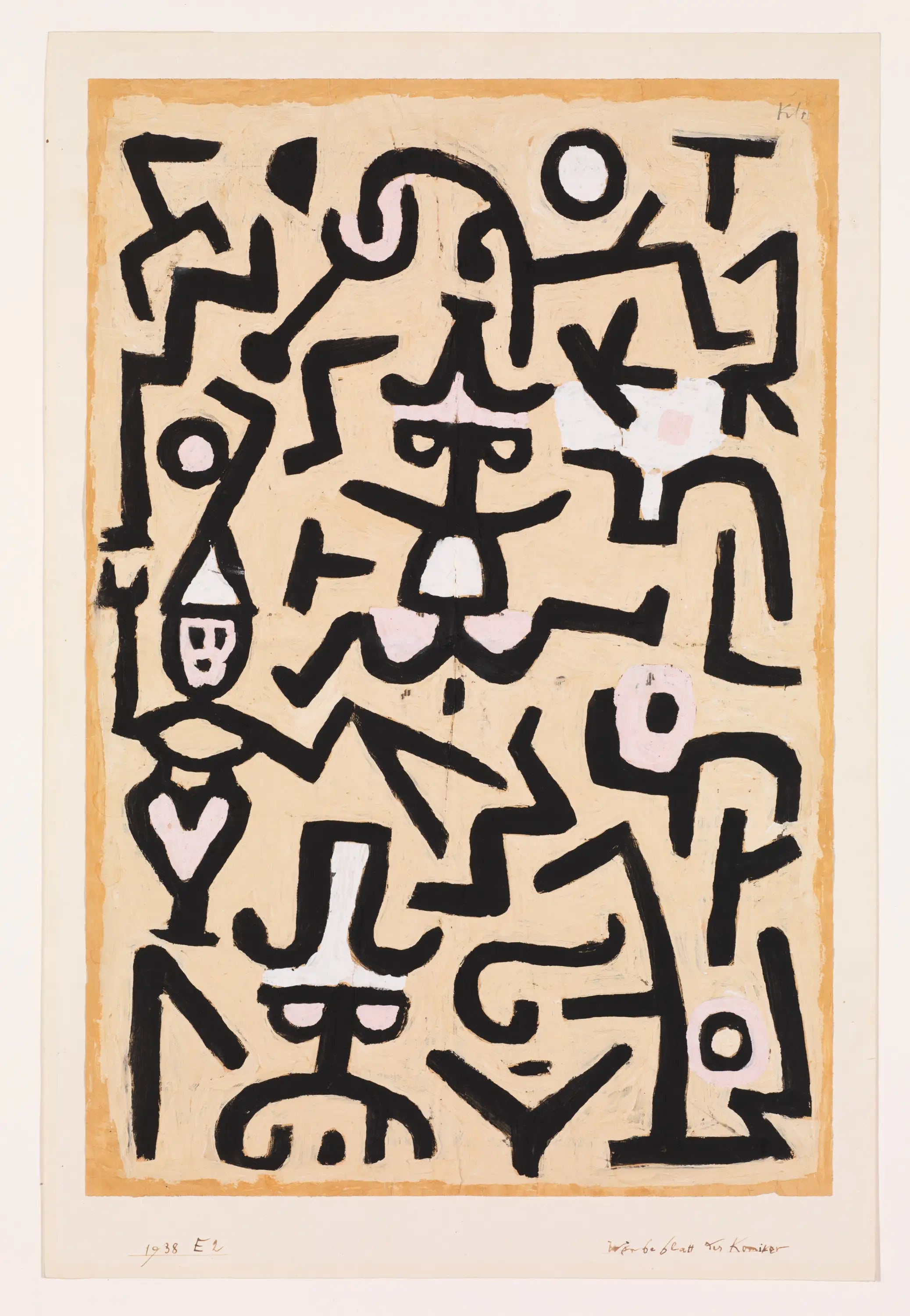 Flyer des humoristes - Paul Klee - Alpha Reproduction