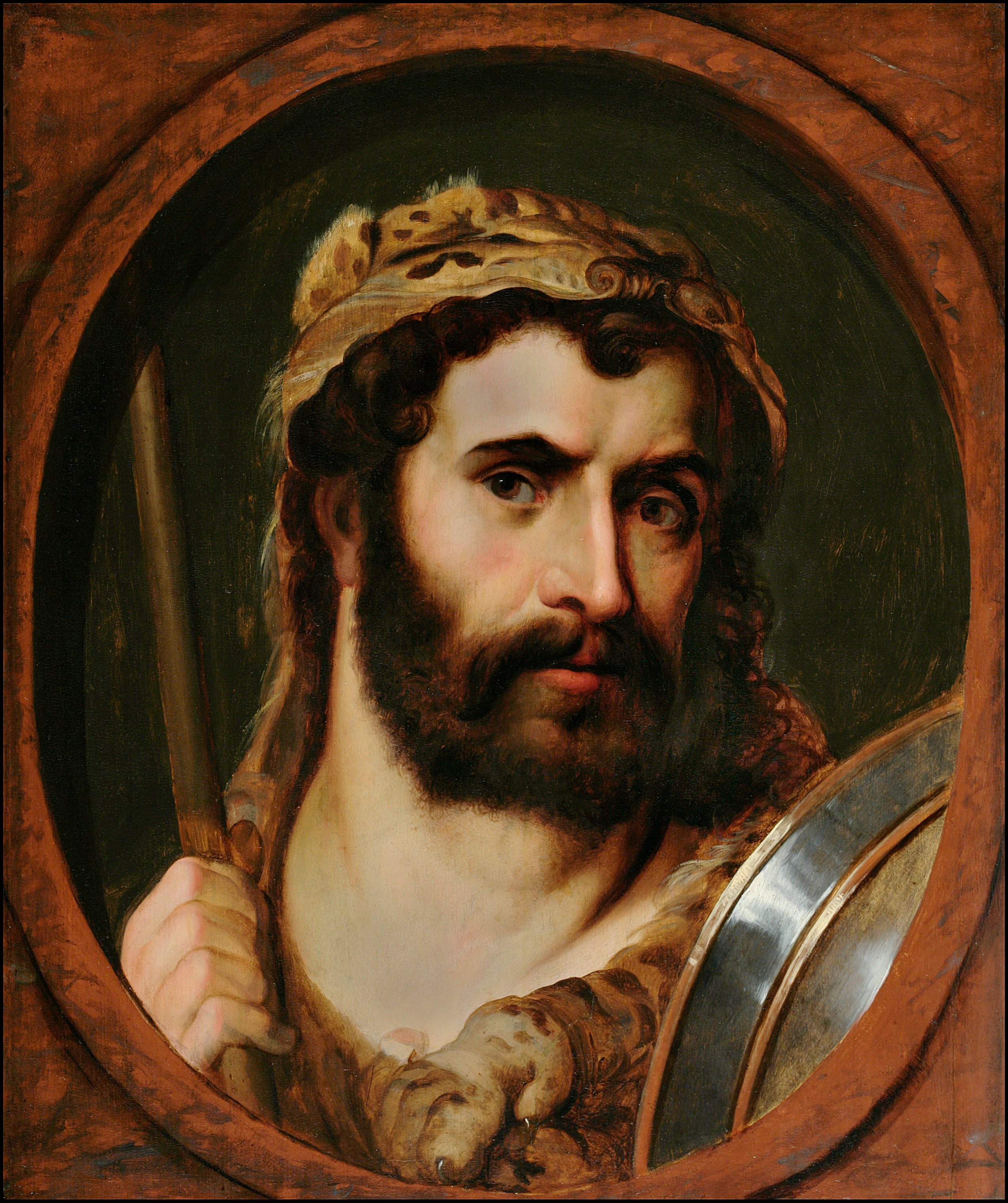 Kejser Commodus som Herkules og gladiator - Peter Paul Rubens