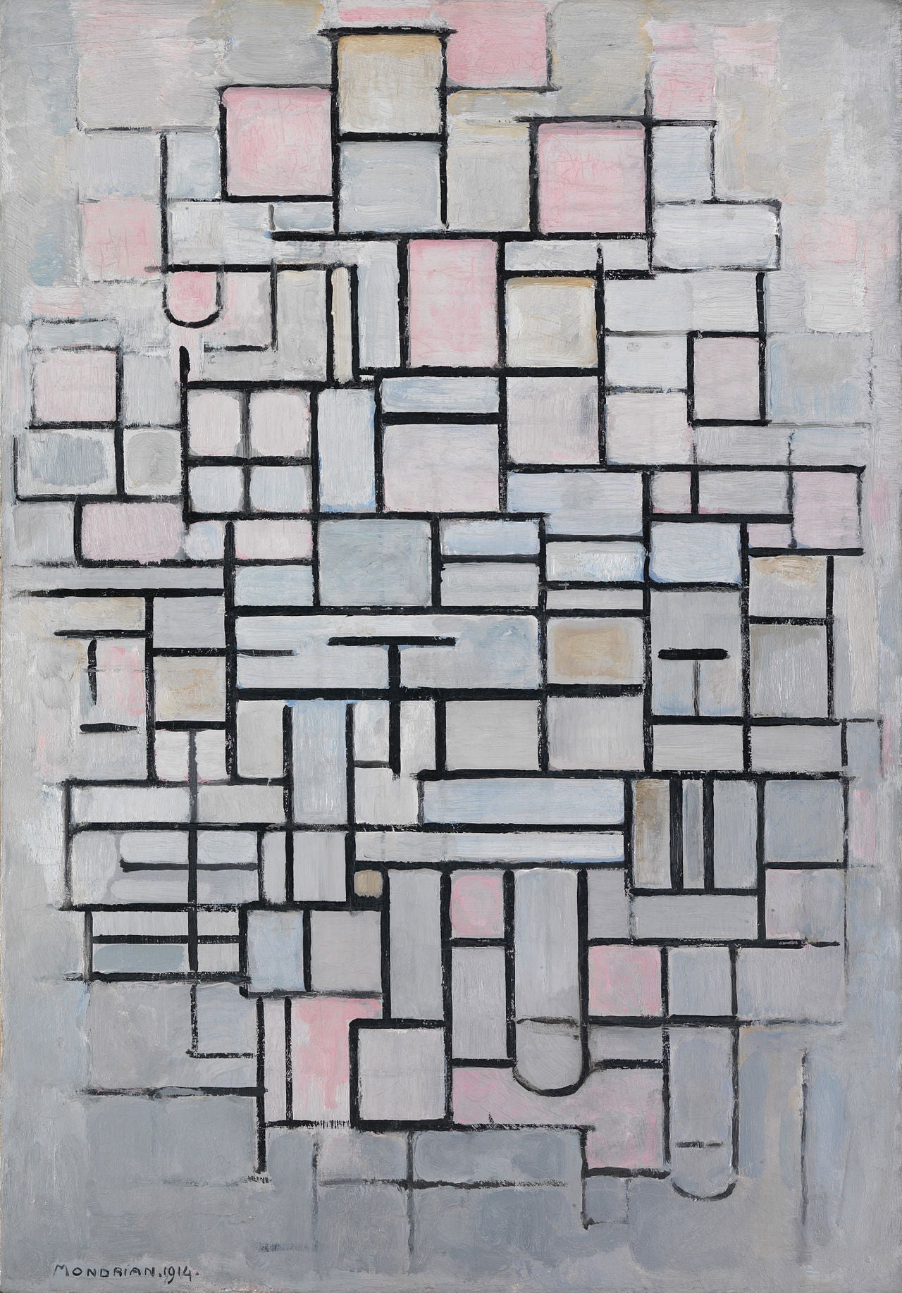 Komposition nr. IV - Piet Mondrian