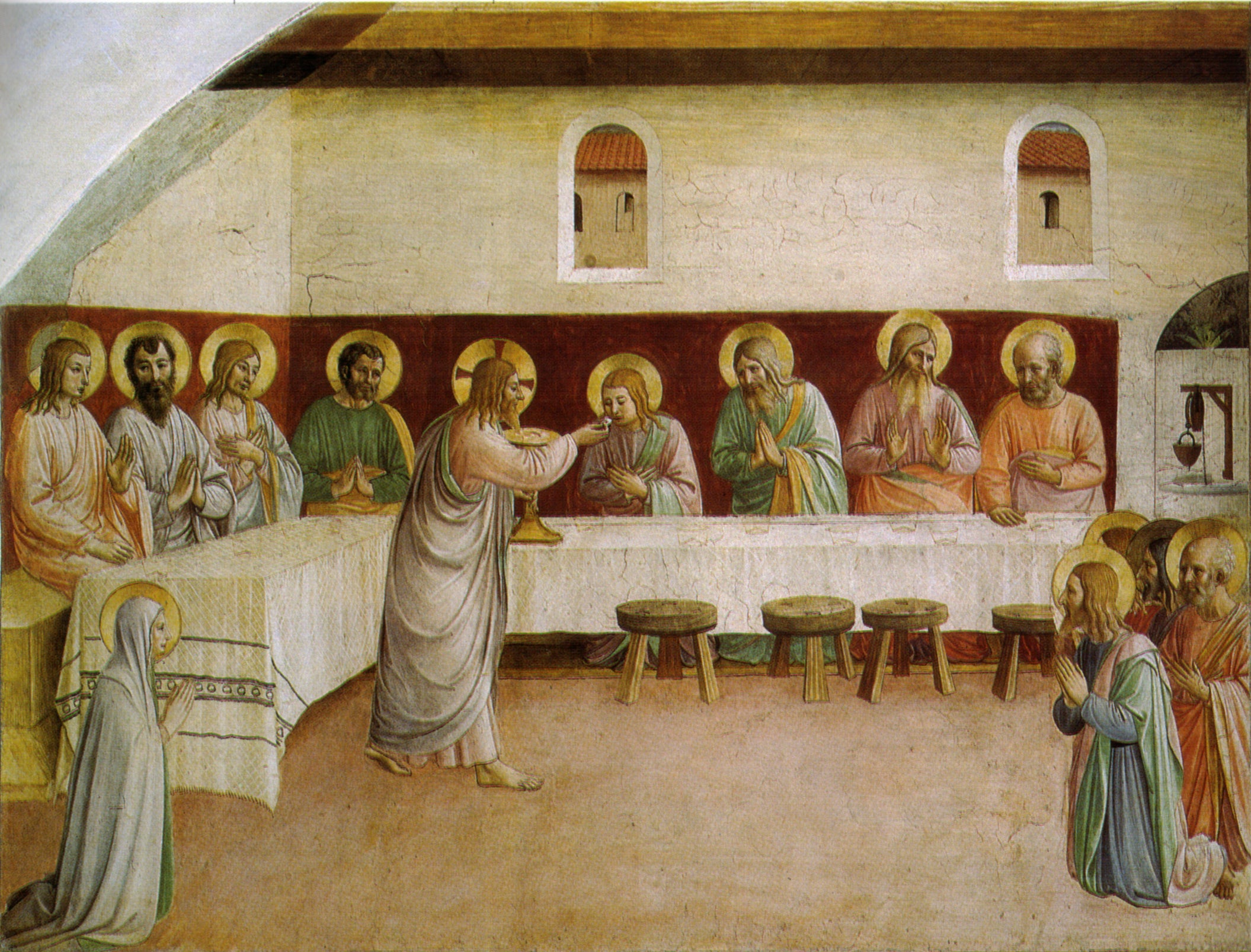 La Communion des Apôtres - Fra Angelico