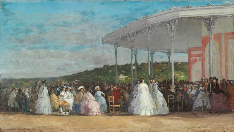 Koncert i Casino de Deauville - Eugène Boudin