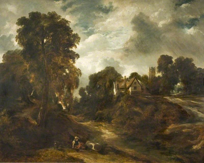 La ferme Glebe - John Constable