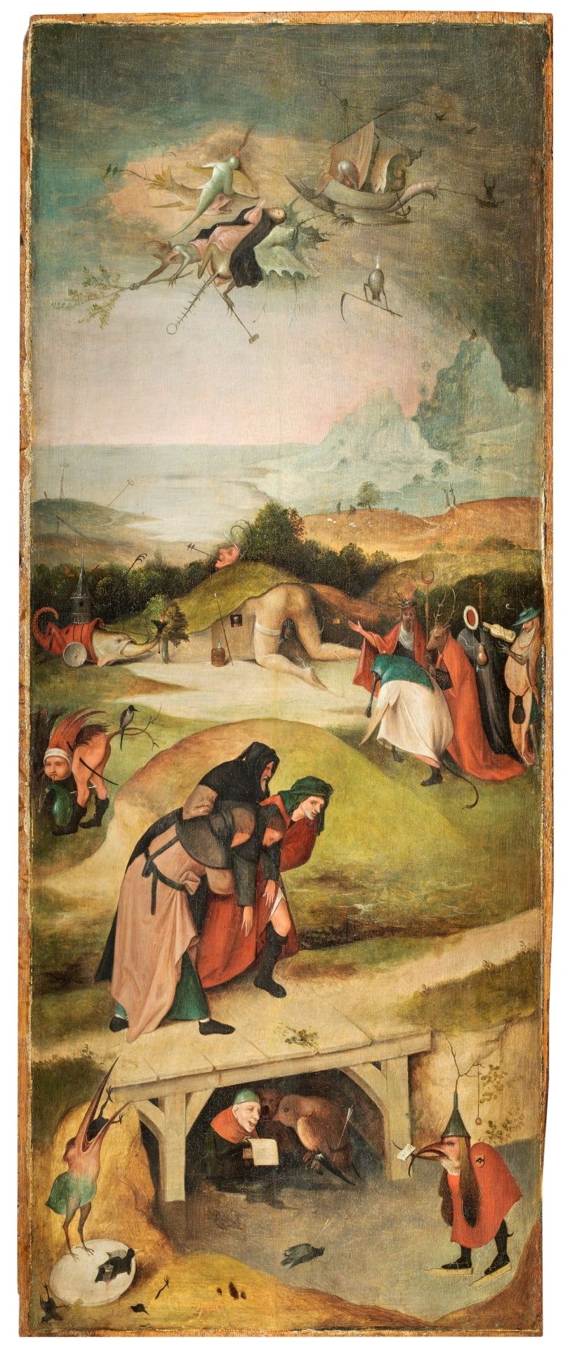 Sankt Antonii fristelse. - Hieronymus Bosch