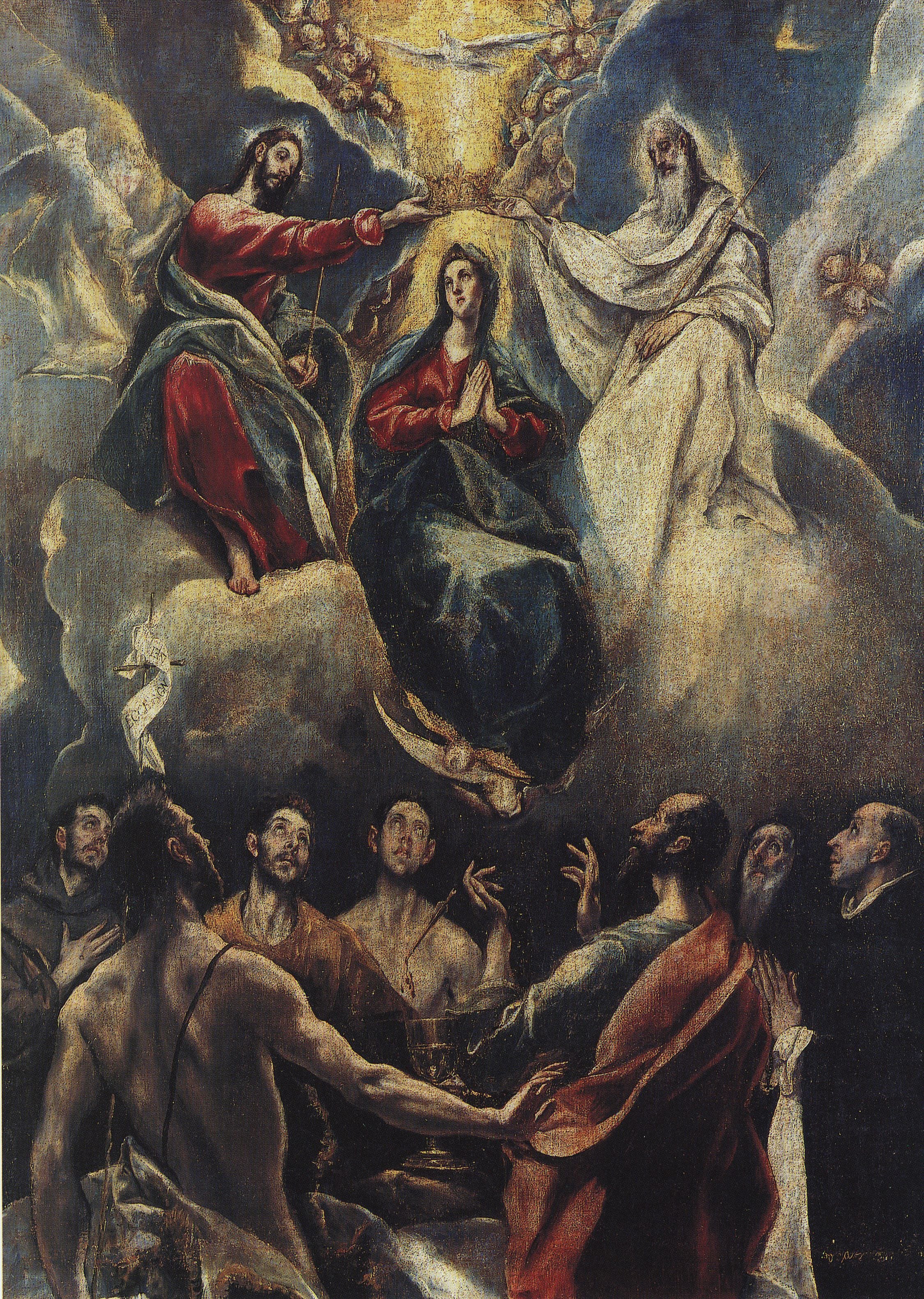 Jomfruens Kroning - El Greco