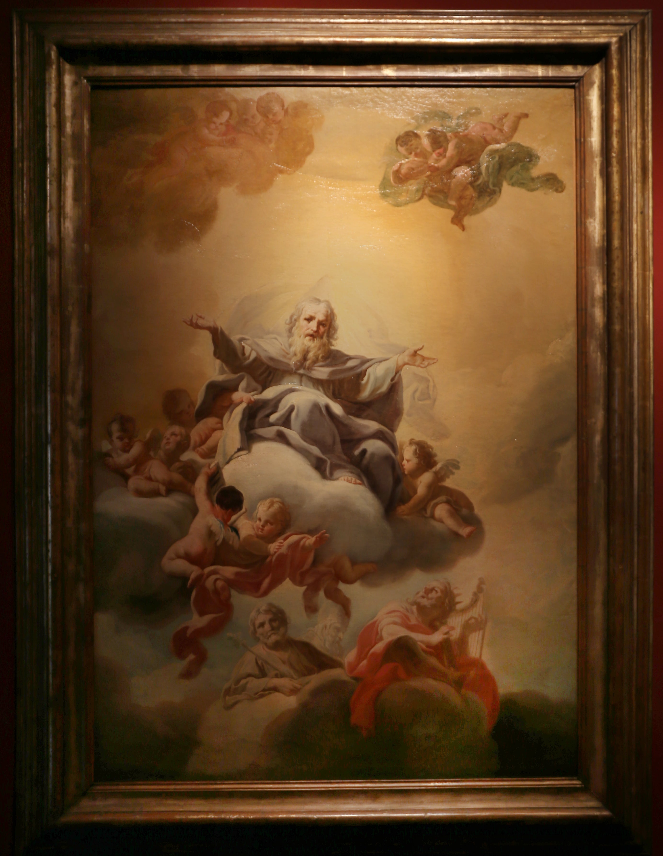 Dieu le Père dans les nuées - Corrado Giaquinto - Alpha Reproduction