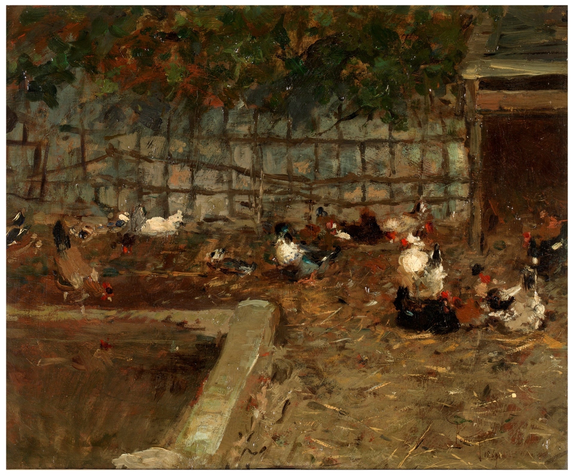 poulailler - Mariano Fortuny Marsal