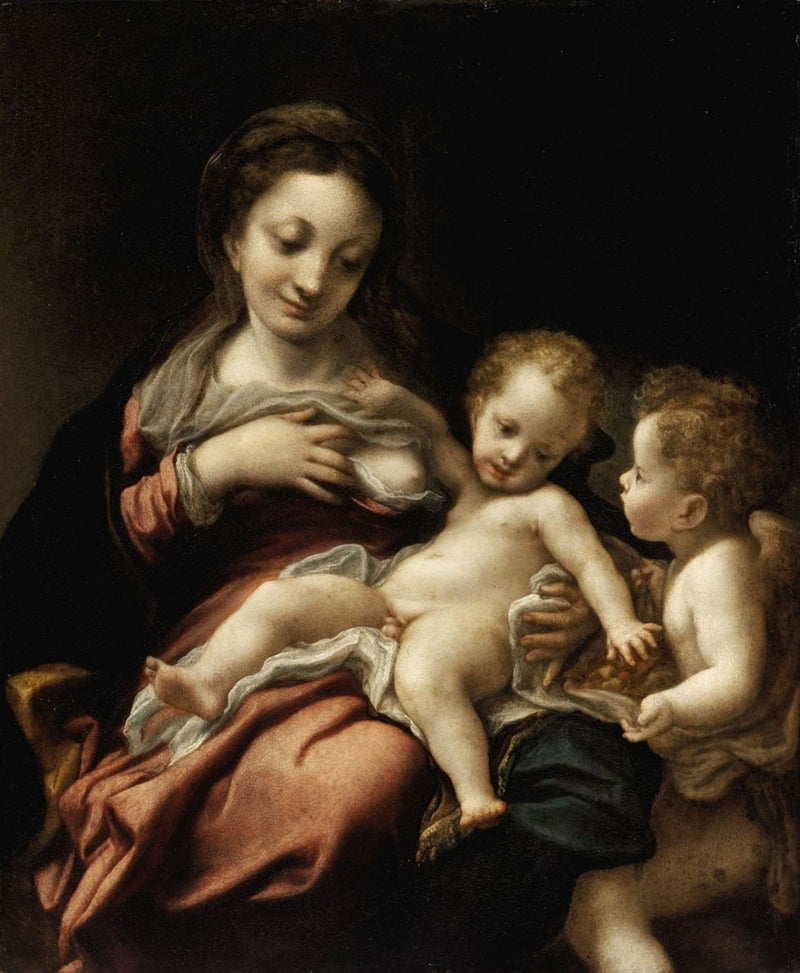 La Vierge allaitant l’Enfant - Corrège
