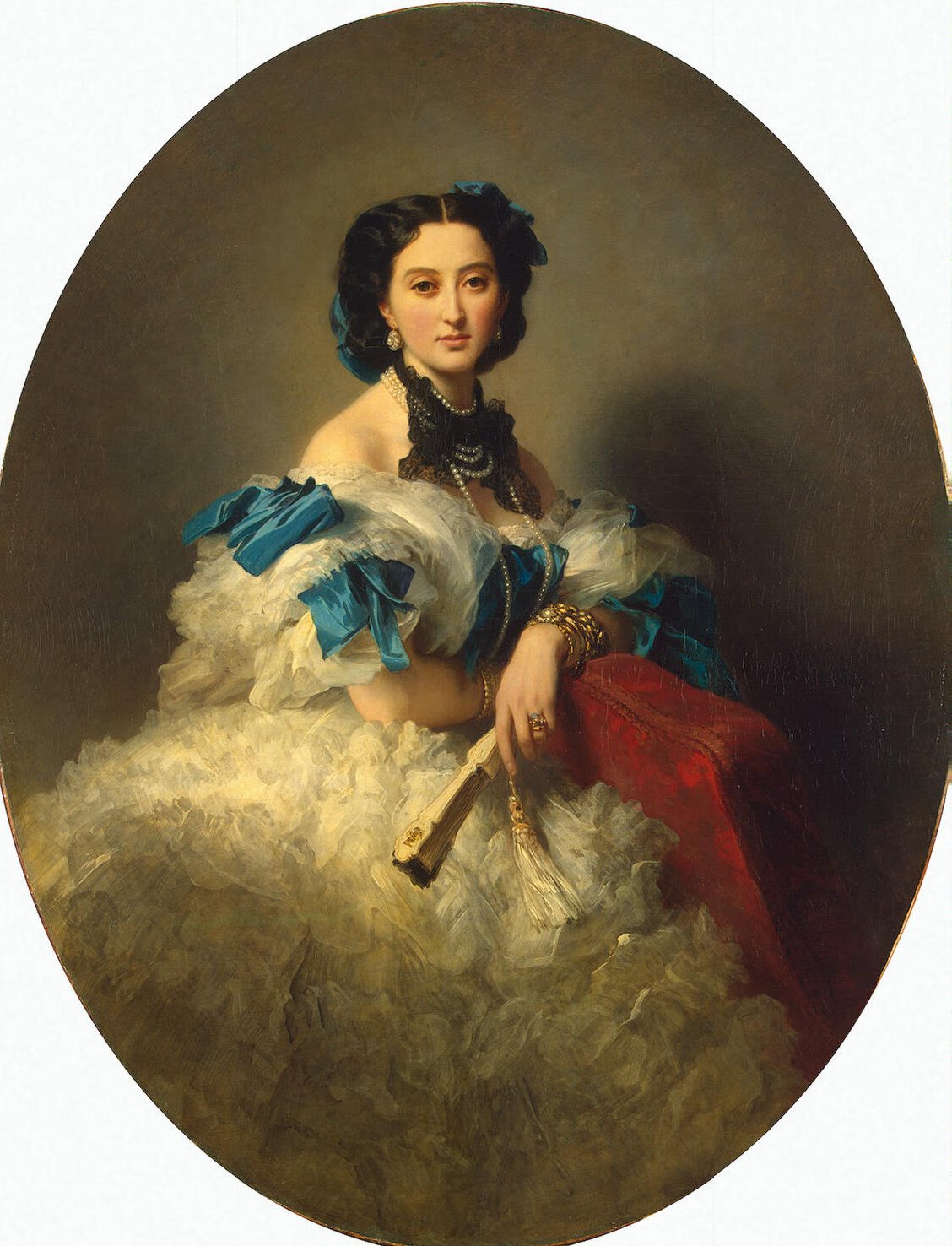 Portrait de la comtesse Varvara Musina-Pushkina - Franz Xaver Winterhalter