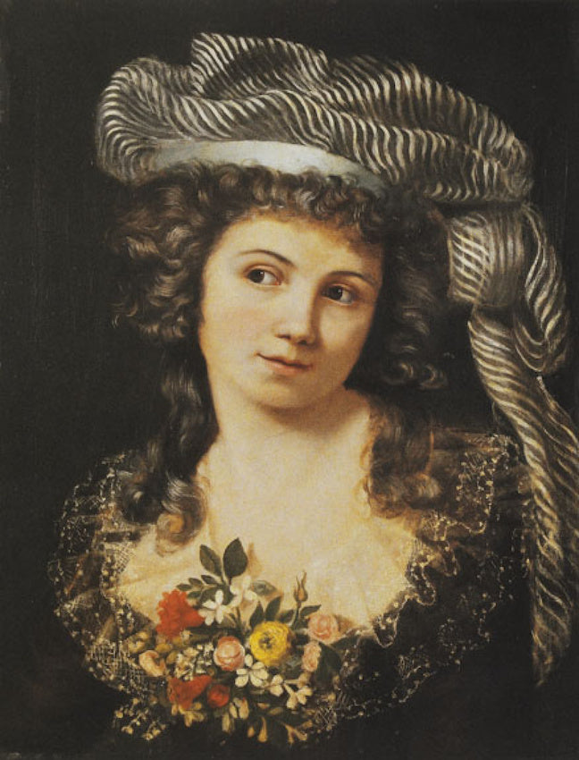 Portrait de femme - Gustave Courbet