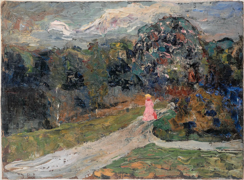 Skumring i den engelske have, München - Vassily Kandinsky