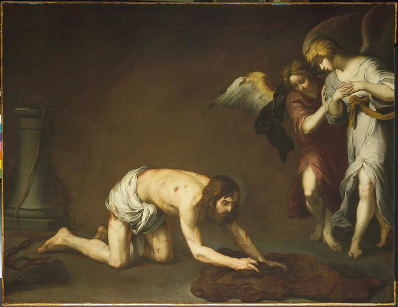 Jesus Kristus efter piskningen - Bartolomé Esteban Murillo