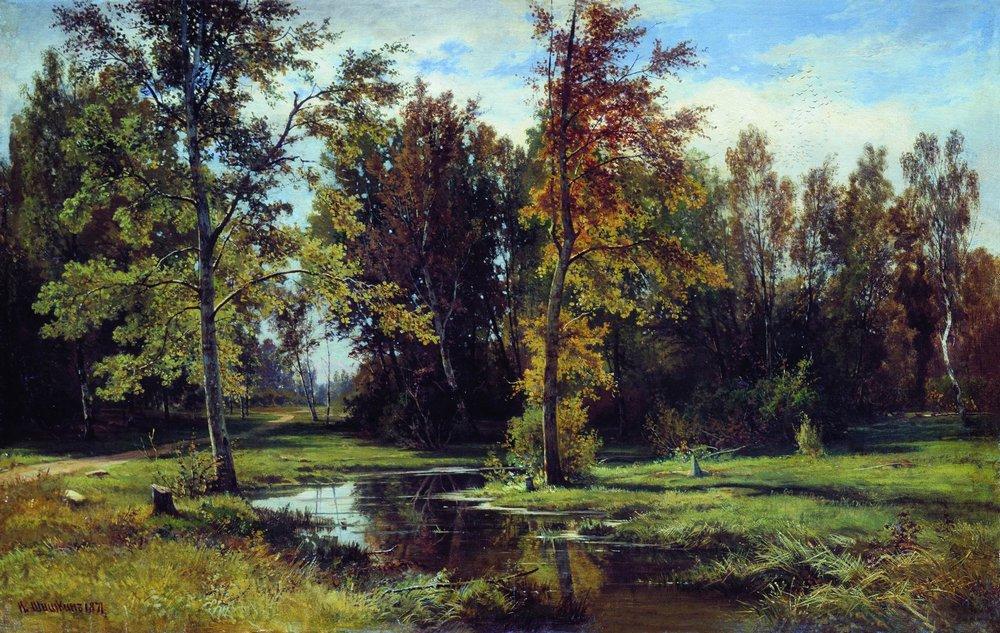 forêt de bouleaux - Ivan Chichkine
